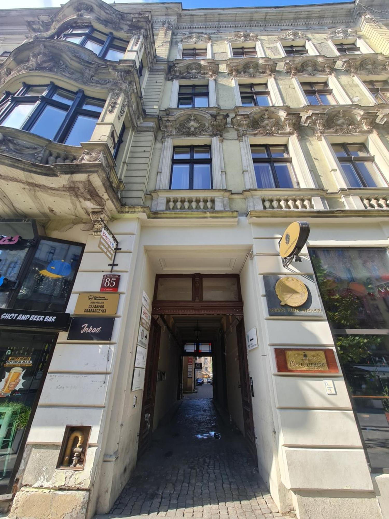 Apartment In The Strict City Centre Lodž Exteriér fotografie